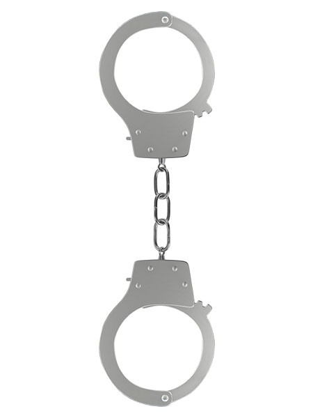 Ouch! Pleasure Handcuffs: Handschellen, silber