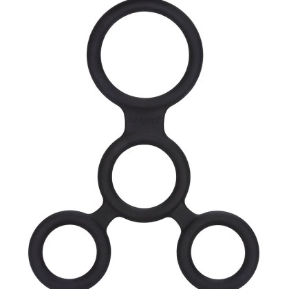 Full Erection Spreader: Penis-/Hodenring, schwarz Full Erection Spreader: Penis-/Hodenring, schwarz