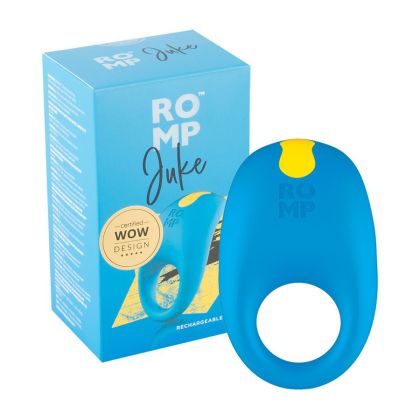 ROMP Juke: Vibro-Penisring, blau/gelb ROMP Juke: Vibro-Penisring, blau/gelb