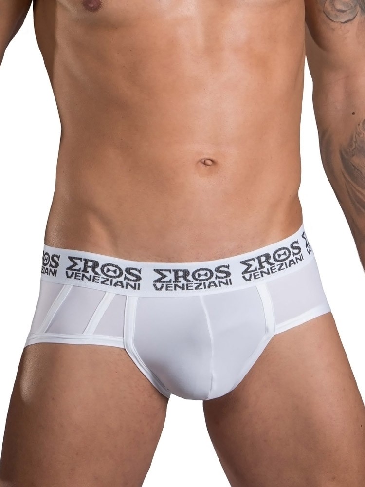 Eros Veneziani Angelo: Push-Up Brief, weiß (S/M)