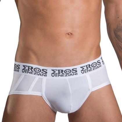 Eros Veneziani Angelo: Push-Up Brief, weiß (L/XL) Eros Veneziani Angelo: Push-Up Brief, weiß (L/XL)
