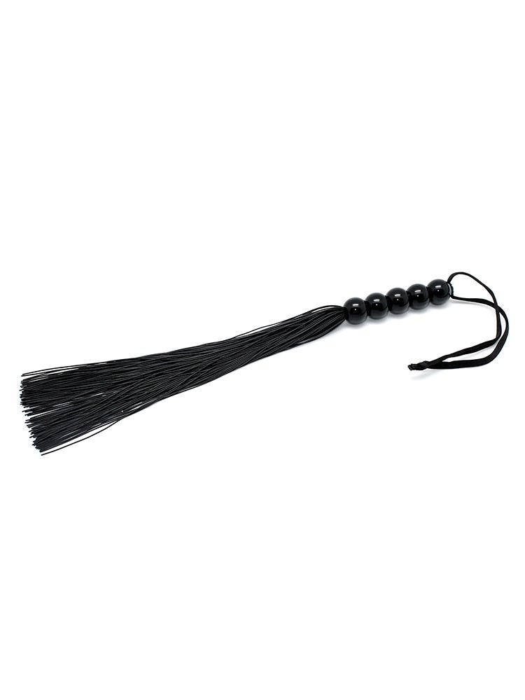 Silikon-Peitsche (38 cm), schwarz