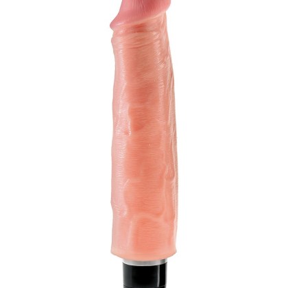 King Cock 7%27%27 Vibrating Stiffy: Vibrator, haut King Cock 7%27%27 Vibrating Stiffy: Vibrator, haut