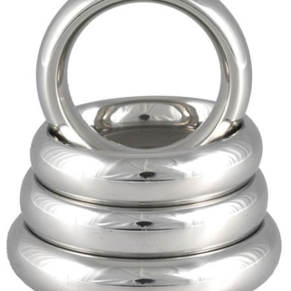 Edelstahl-Penisring: Donut, 15mm breit (55mm) Edelstahl-Penisring: Donut, 15mm breit (55mm)