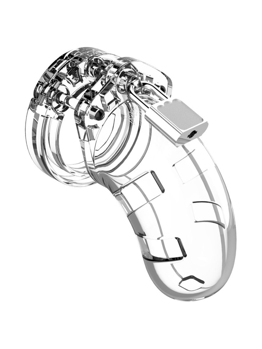 ManCage 13: Keuschheitskäfig 2,5", transparent