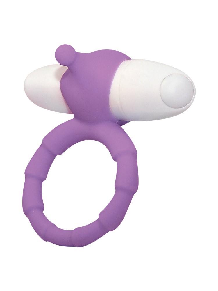 Smile Loop: Penisring mit Vibration, lila