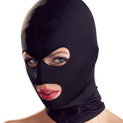 Bad Kitty Kopfmaske mit Augen-/Mundöffnung, schwarz Bad Kitty Kopfmaske mit Augen-/Mundöffnung, schwarz