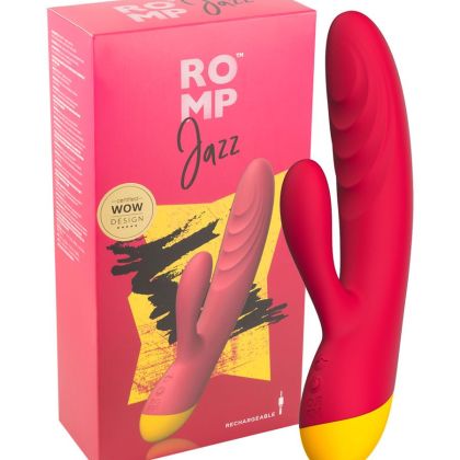 ROMP Jazz: Bunnyvibrator, rot/gelb ROMP Jazz: Bunnyvibrator, rot/gelb
