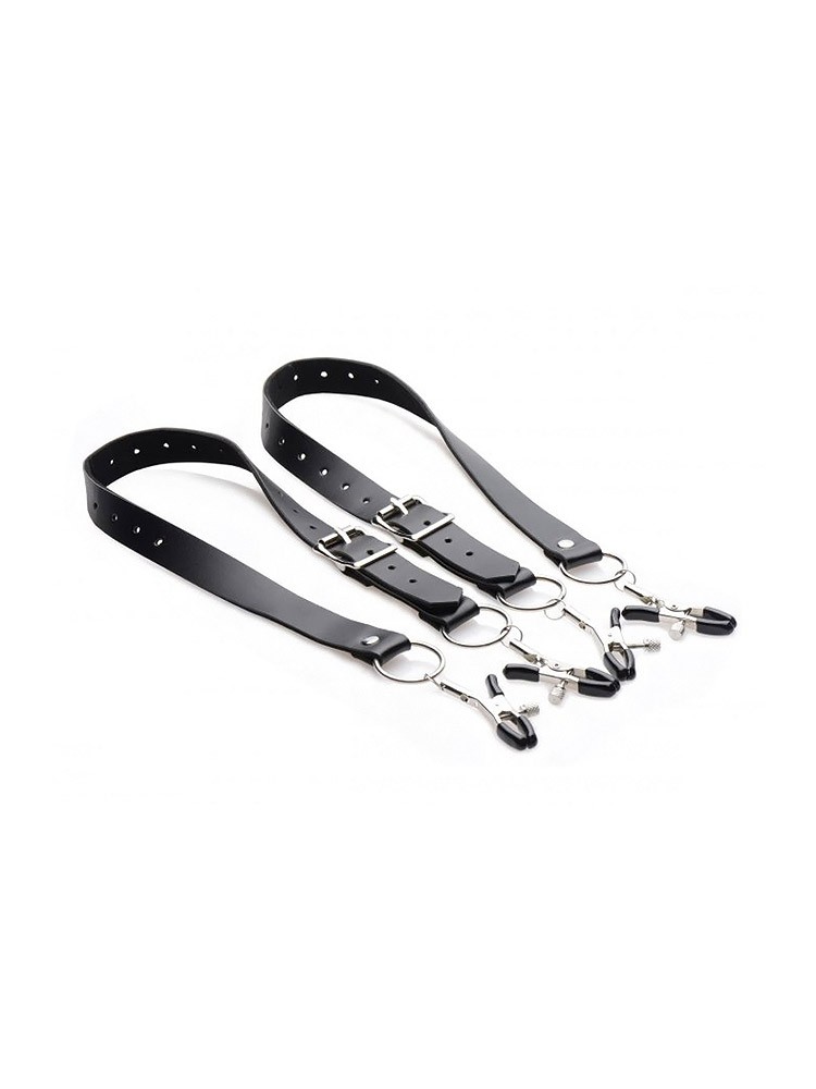 Master Series Spread: Schamlippen-Klemmen, schwarz (Medium)