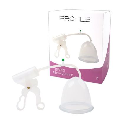 Fröhle: BP003 Brustpumpe Solo C-Cup, transparent Fröhle: BP003 Brustpumpe Solo C-Cup, transparent
