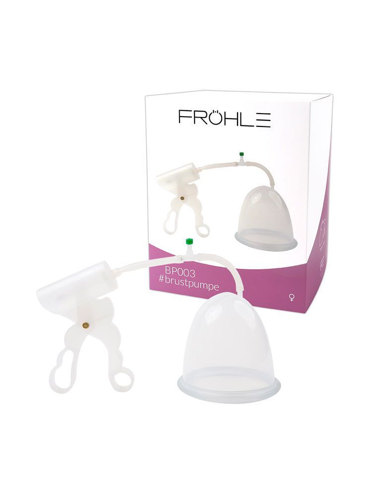 Fröhle: BP003 Brustpumpe Solo C-Cup, transparent