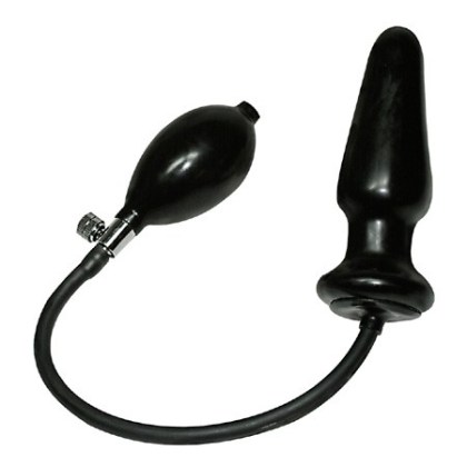 Anal Expert: Latex-Analzapfen, schwarz Anal Expert: Latex-Analzapfen, schwarz