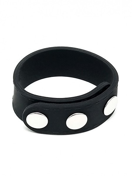 Silikon-Penisriemen, schwarz