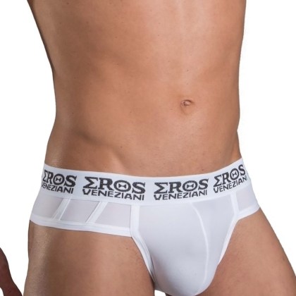 Eros Veneziani Angelo: Brazilbrief, weiß (S/M) Eros Veneziani Angelo: Brazilbrief, weiß (S/M)