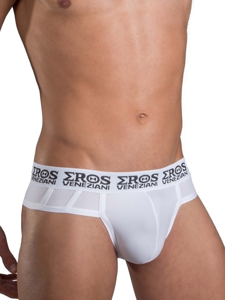 Eros Veneziani Angelo: Brazilbrief, weiß (S/M)