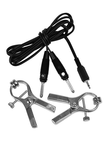 Elektro-Sex: Nippelklemmen, 2 Stück