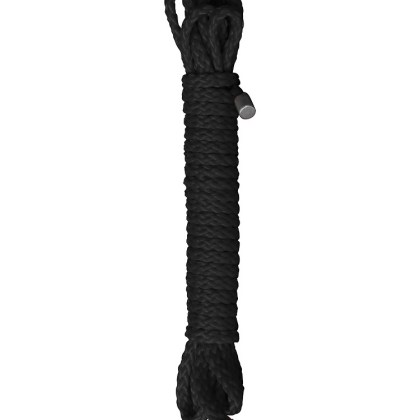 Ouch! Kinbaku Rope: Bondageseil (5 m), schwarz Ouch! Kinbaku Rope: Bondageseil (5 m), schwarz