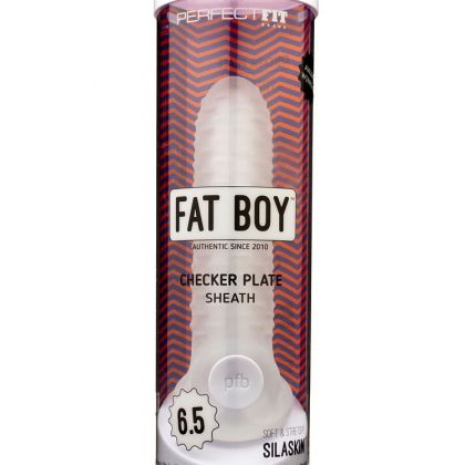 Perfect Fit Fat Boy Checker 6.5: Penishülle, transparent Perfect Fit Fat Boy Checker 6.5: Penishülle, transparent