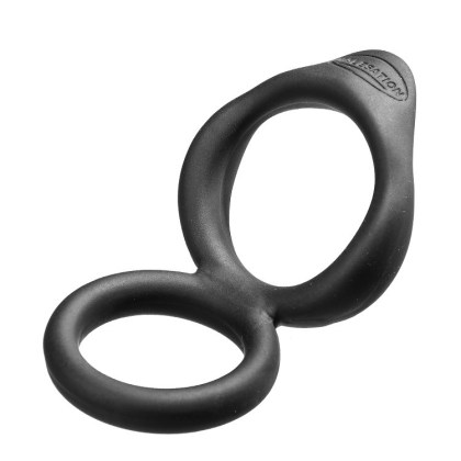 Malesation Force: Penis-/Hodenring, schwarz Malesation Force: Penis-/Hodenring, schwarz