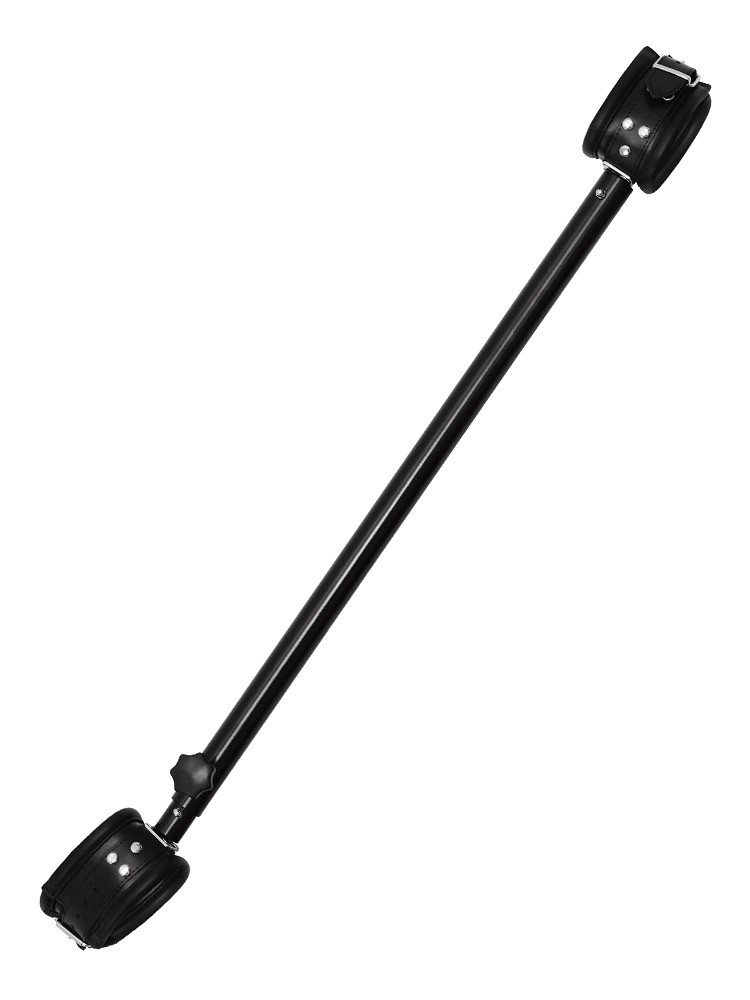 Xx-DreamsToys: Variable Spreizstange mit Leder- Fußfesseln, schwarz