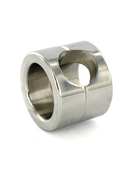 Edelstahl-Penisring-Hodenstretcher, 45mm breit