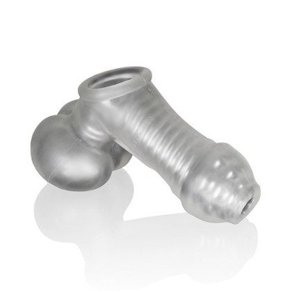 Sackjack Wearable Jack Off Sheath: Penis- und Hodenhülle, halbtransparent Sackjack Wearable Jack Off Sheath: Penis- und Hodenhülle, halbtransparent