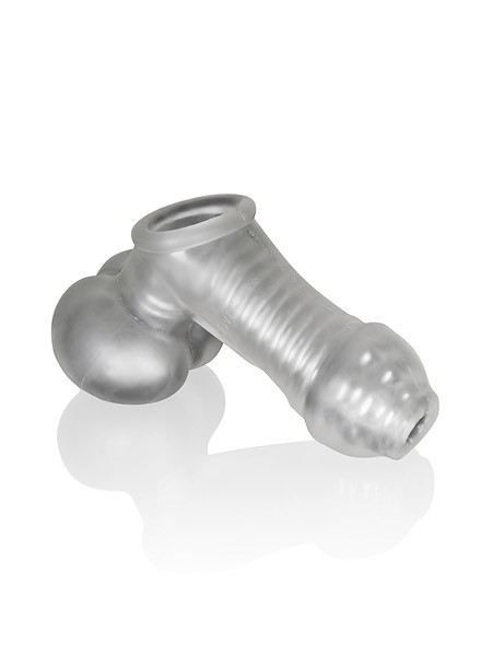 Sackjack Wearable Jack Off Sheath: Penis- und Hodenhülle, halbtransparent