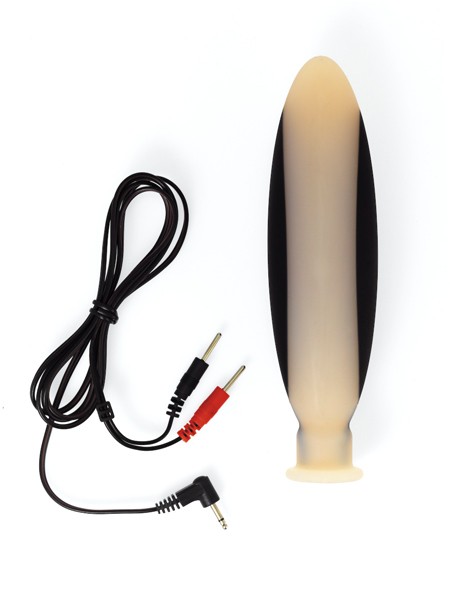 Elektro-Sex: Silikondildo (groß), bipolar