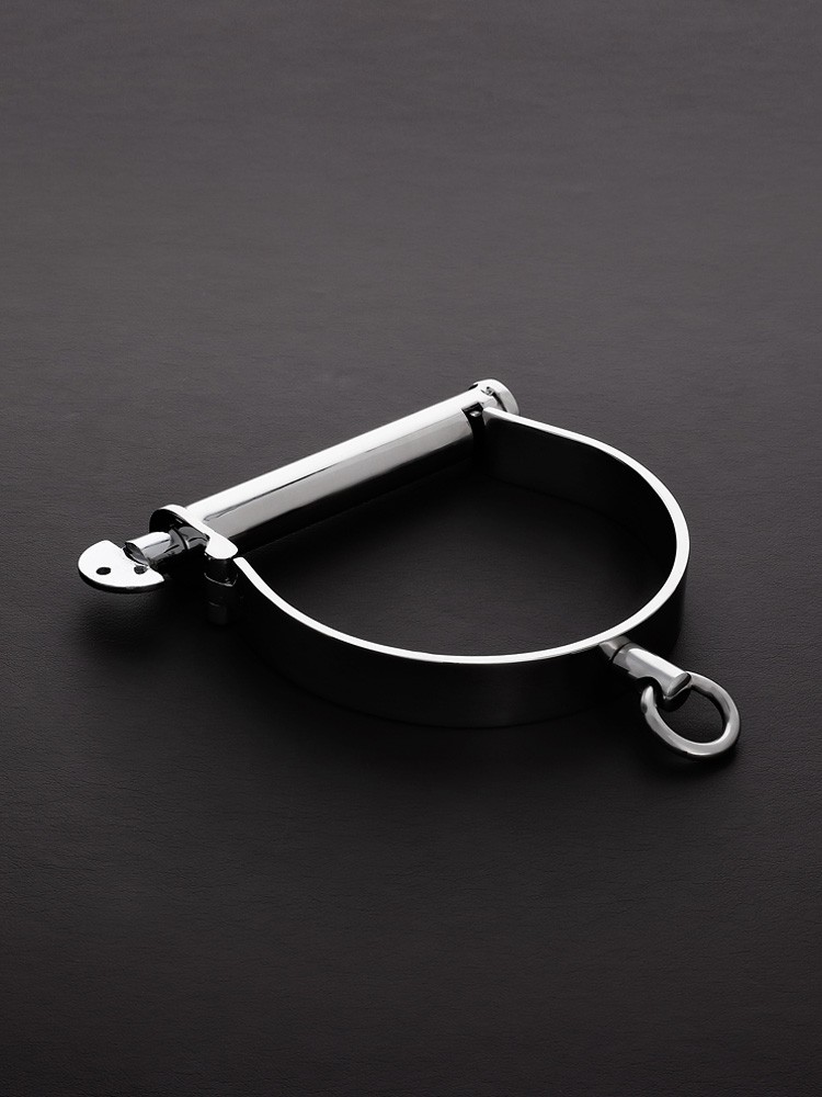 Triune Darby Style Neck Collar: Edelstahl-Halsfessel (L)