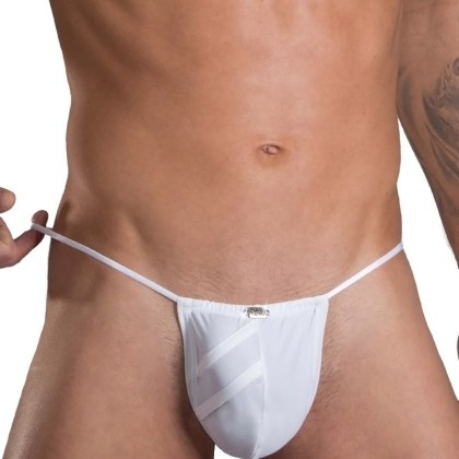 Eros Veneziani Angelo: Ministring, weiß (M/L) Eros Veneziani Angelo: Ministring, weiß (M/L)