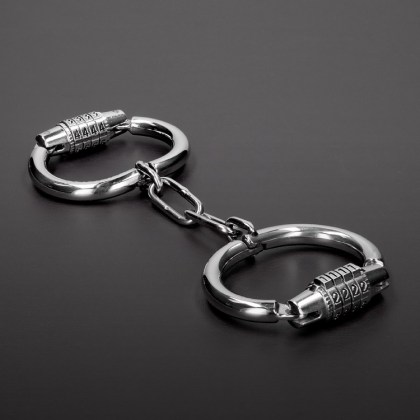 Triune Handcuffs with Combination Lock: Edelstahl-Handschellen Triune Handcuffs with Combination Lock: Edelstahl-Handschellen