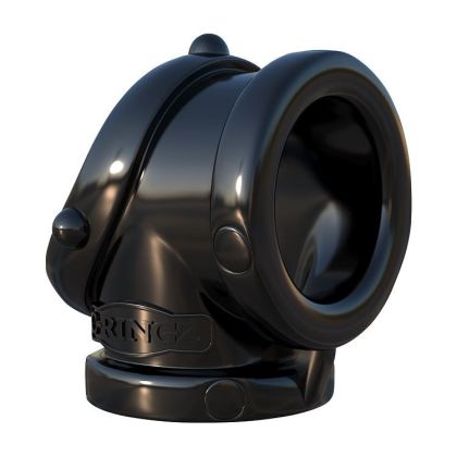 C-Ringz Rock Hard Cock Pipe: Penisring mit Hodenring, schwarz C-Ringz Rock Hard Cock Pipe: Penisring mit Hodenring, schwarz