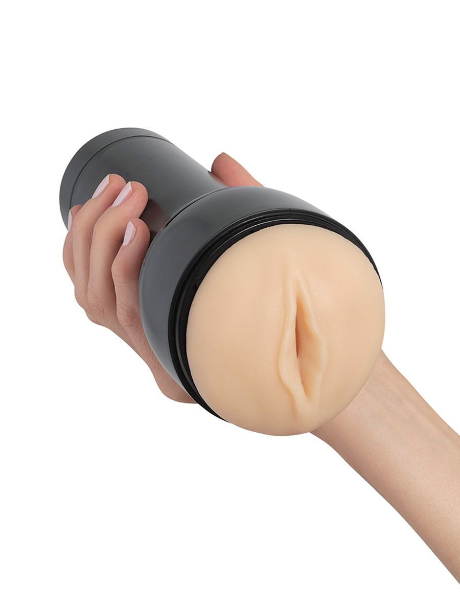 Feel Stroker: Masturbator, schwarz/haut