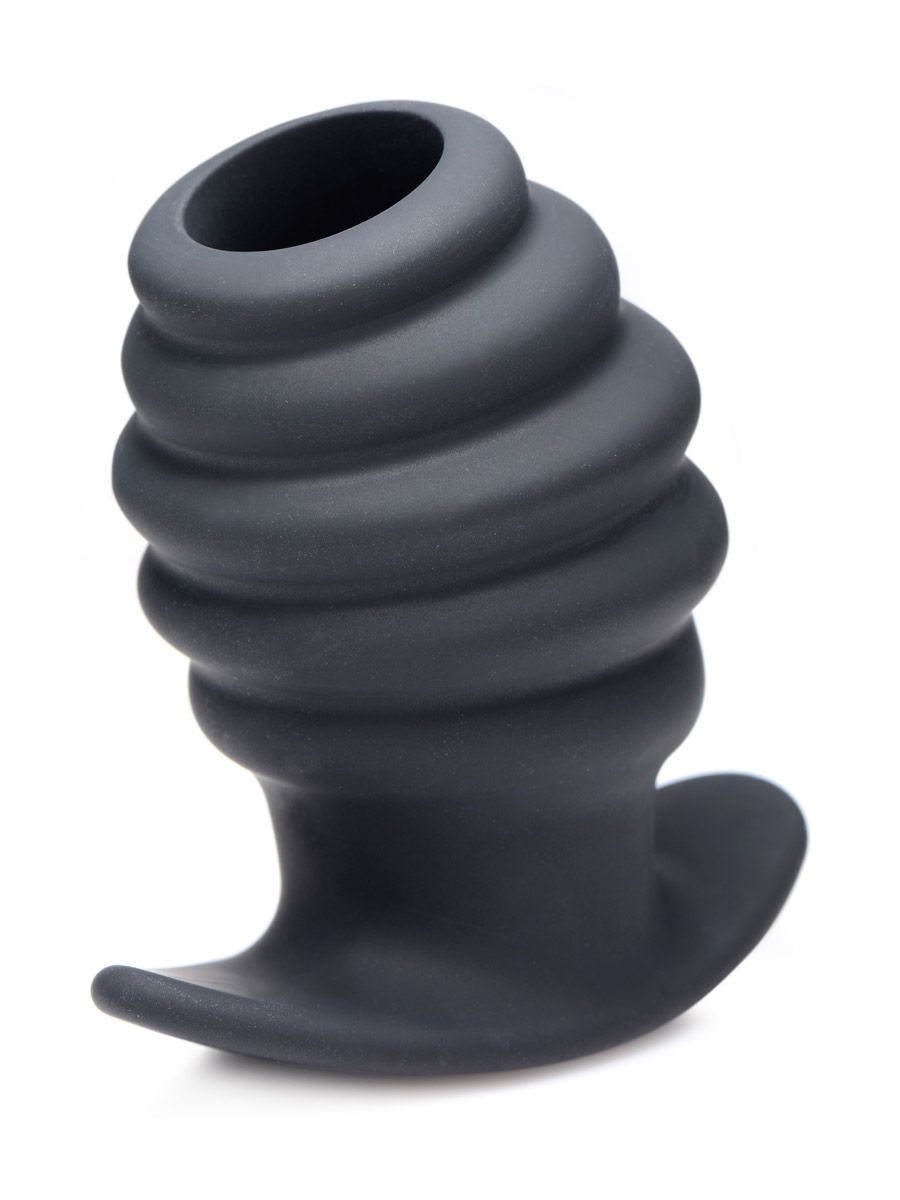 Master Series Hive Ass: Silikon-Analtunnel, schwarz (Medium)