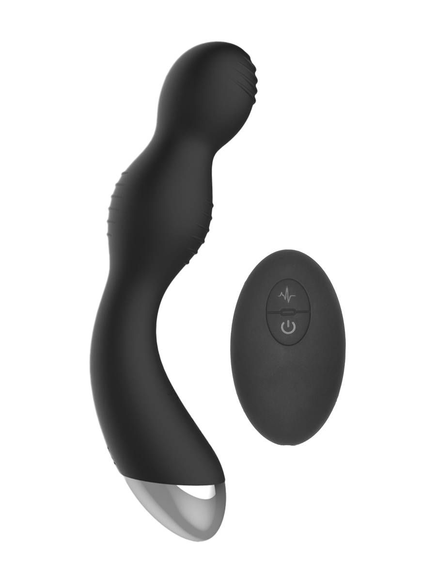 Electro Shock G/P-Spot: P-/G-Punkt-Vibrator, schwarz