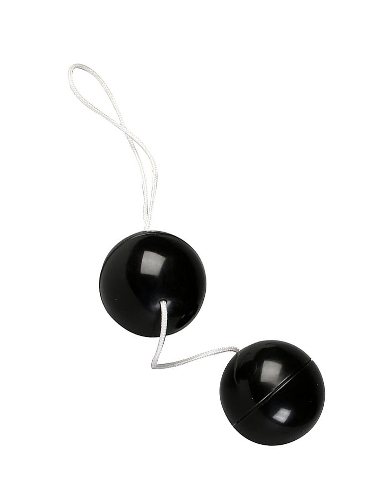 Super Soft Orgasmic Balls: Liebeskugeln, schwarz