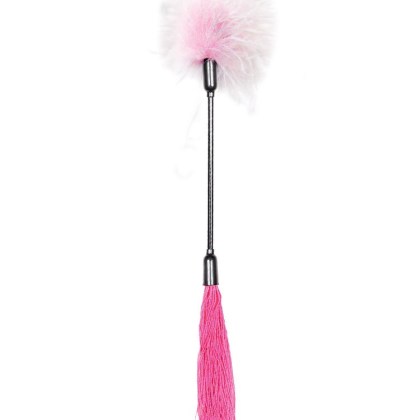 Sportsheets Whip & Tickle: Federstab mit Peitsche, pink Sportsheets Whip & Tickle: Federstab mit Peitsche, pink