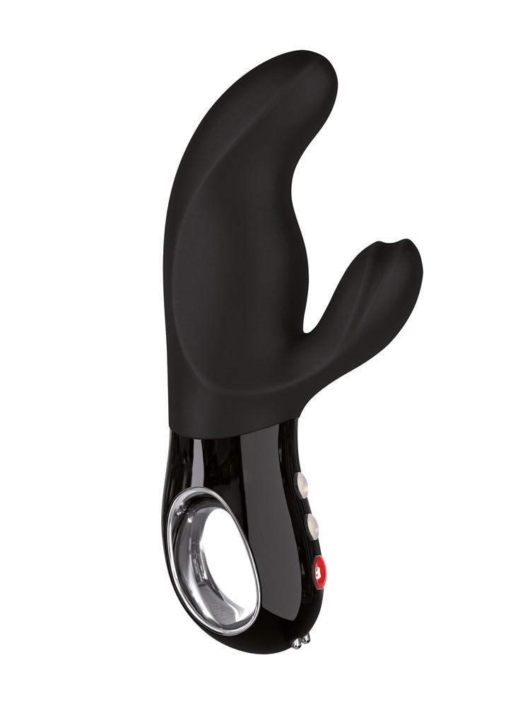 Fun Factory Black Line Miss Bi: Bunny-/G-Punkt-Vibrator, schwarz