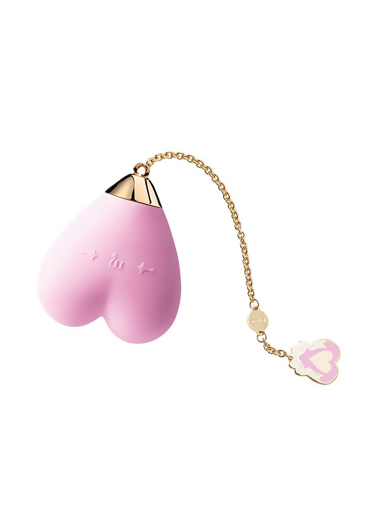 Zalo Lolita Baby Heart: Aufliegevibrator, berry