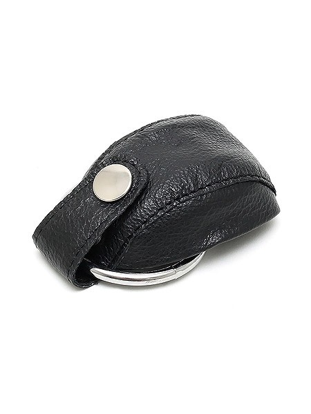 Leder-Penishülle mit Hodenring