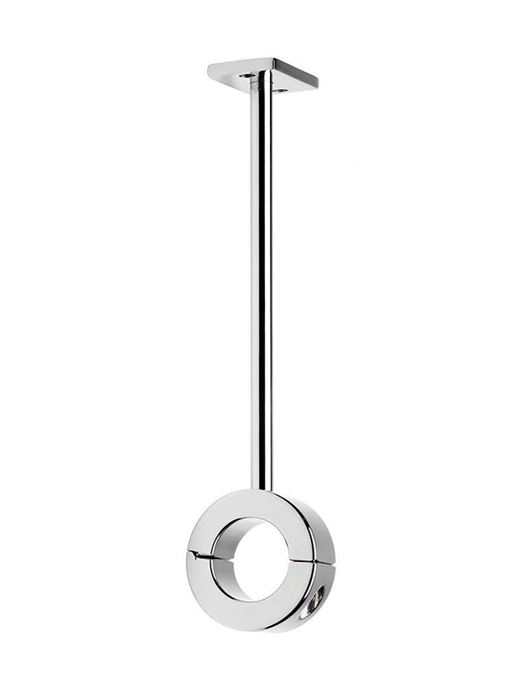 Black Label Heavy Locking Mounted Ball Weight With Bar: Edelstahl-Hodenring