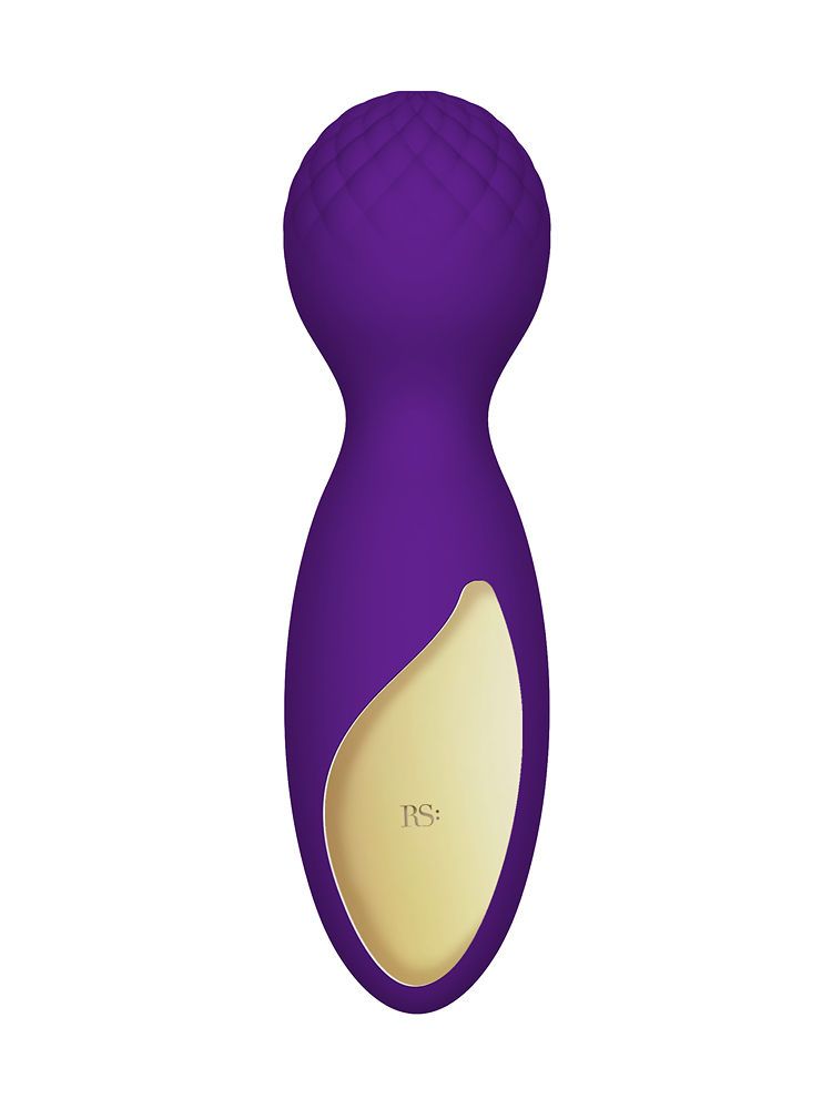 Rianne S Essentials Lovely Leopard: Mini-Wandvibrator, lila