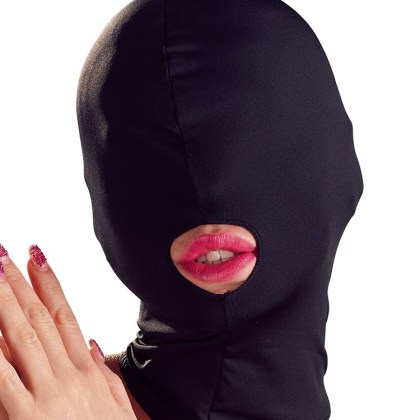 Bad Kitty Kopfmaske mit Mundöffnung, schwarz Bad Kitty Kopfmaske mit Mundöffnung, schwarz