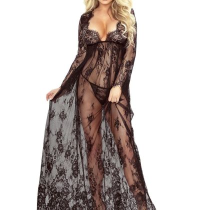 Provocative So Elegant: Negligé, schwarz (L/XL) Provocative So Elegant: Negligé, schwarz (L/XL)