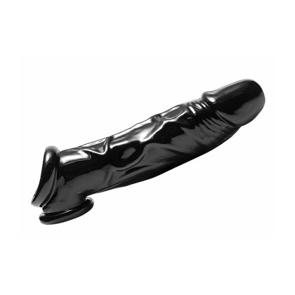 Master Series Fuk Tool: Penishülle und Hodenstretcher, schwarz Master Series Fuk Tool: Penishülle und Hodenstretcher, schwarz