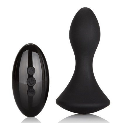 10-Function Anal Climaxer: Vibro-Plug mit Fernbedienung, schwarz 10-Function Anal Climaxer: Vibro-Plug mit Fernbedienung, schwarz