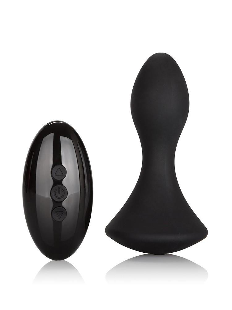 10-Function Anal Climaxer: Vibro-Plug mit Fernbedienung, schwarz