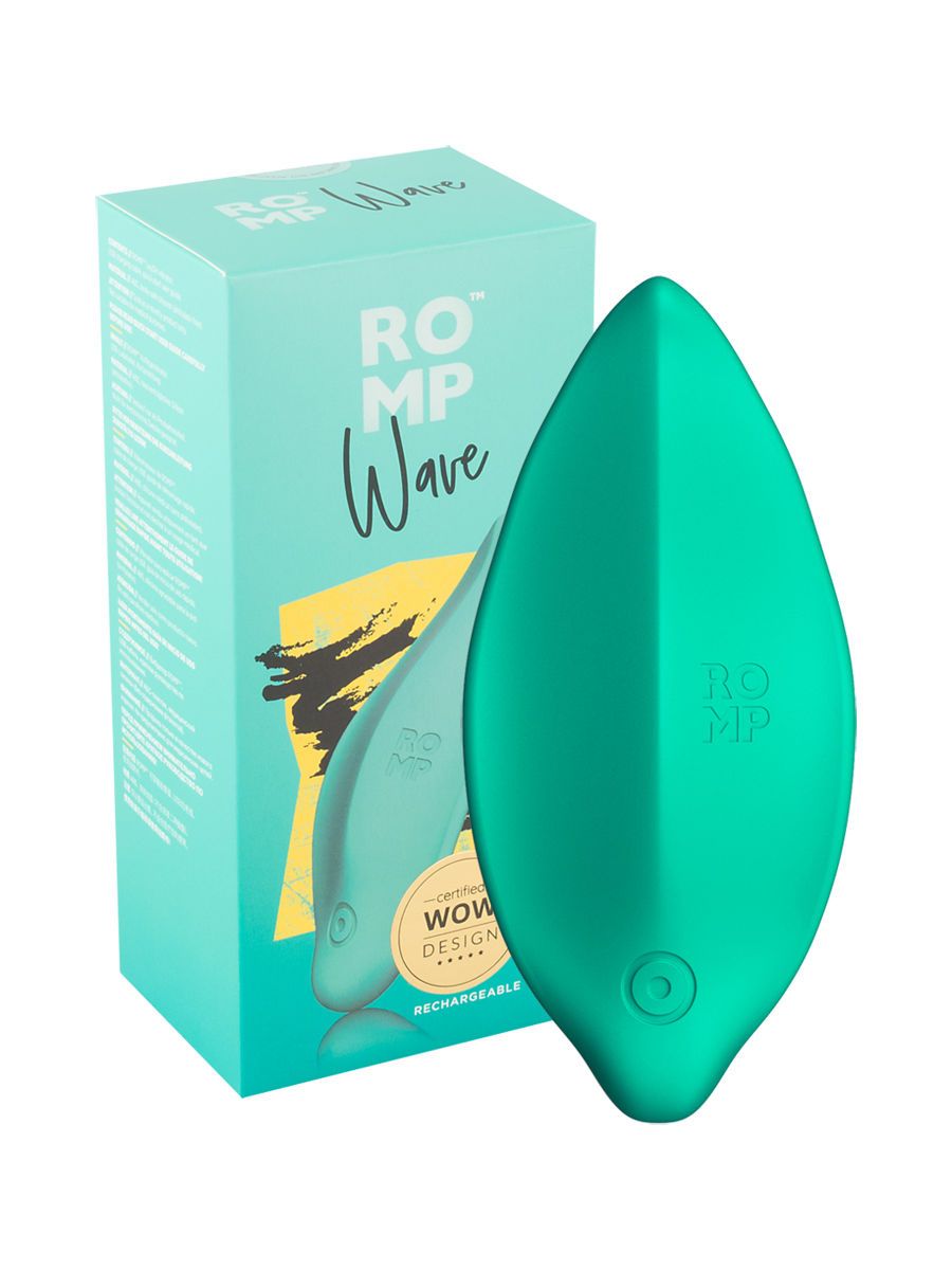 ROMP Wave: Aufliegevibrator, türkis