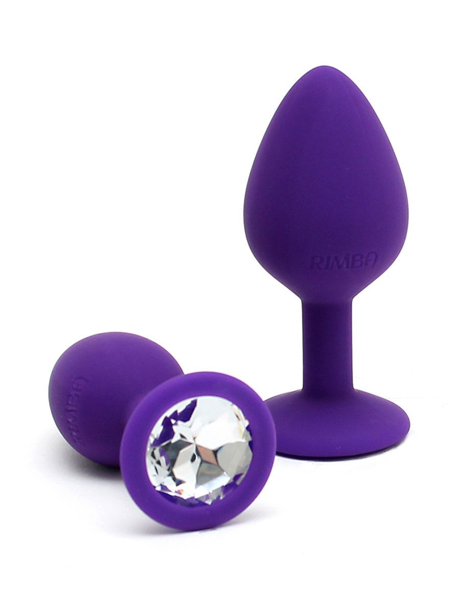 Berlin Bling: Analplug-Set 2-teilig, lila