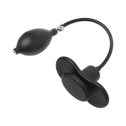 Master Series Inhibitor Inflatable Gag: Pumpknebel, schwarz Master Series Inhibitor Inflatable Gag: Pumpknebel, schwarz